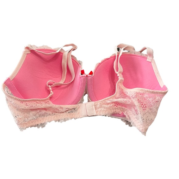 Victoria’s Secret Pink Dream Angel Lace Bra Underwire 32D - Picture 4 of 7